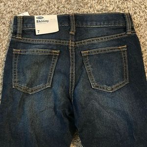 Old navy girls 7 skinny nwt